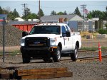 BNSF F350 Hi-Rail